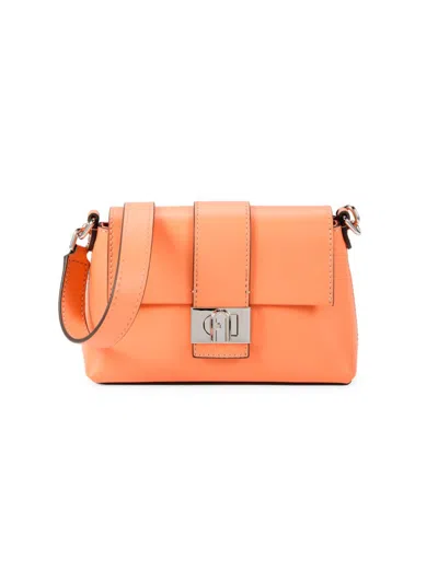 Furla Women's Leather Crossbody Bag In Orange