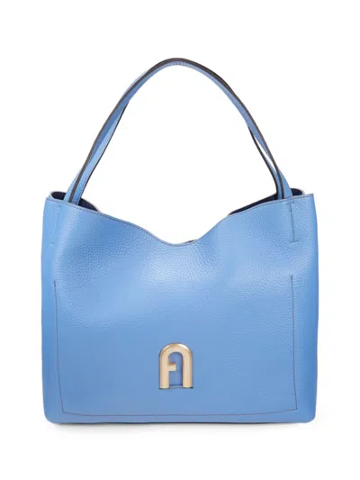 Furla Women's Leather Shoulder Bag In Blue