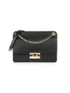 Furla Women's Leather Shoulder Bag In Nero