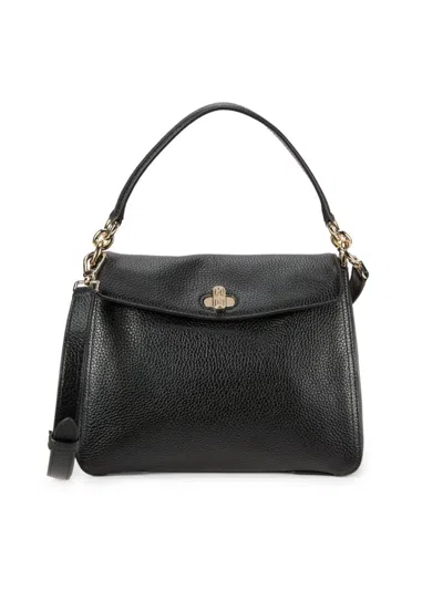 Furla Women's Leather Top Handle Bag In Black