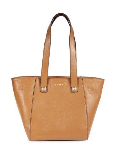 Furla Women's Leather Tote In Brown