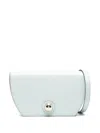 Furla Light Blue Leather Bag With Sphere Detailing In Laguna