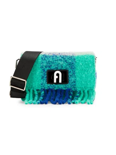Furla Women's Logo Faux Fur Crossbody Bag In Jolly