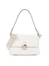 Furla Women's Logo Leather Top Handle Bag In Talco