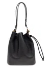 Furla Sfera Small Bucket Bag And Shoulder Bag In Black