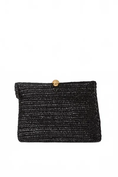 Furla Women's Sfera Soft Medium Clutch Bag In Black