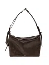 Furla Rectangular Shoulder Bag In Smooth Leather In Marrone