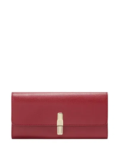 Furla Xl Iride Zip-fastening Continental Wallet In Red
