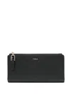 Furla Xl Nuvola Continental Wallet In Black