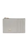 Furla Zip-top Cardholder In Gray