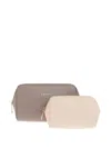 Furla Zip-top Leather Make-up Bag