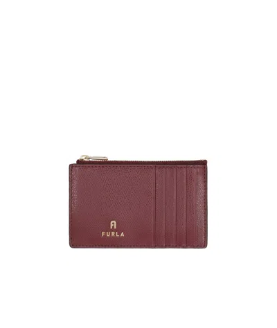 Furla Zipper Clip In Red