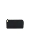 Furla Zipper Wallet In Black