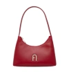 Furla Zippered Handbag In Red