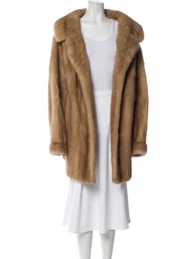 Pre-owned Furlan Spritzer Furs Exclusively For Isabell Gerhart Vintage Mink Coat In Neutral