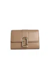 Furla 'urban S' Beige Lear Crossbody Bag In Sand