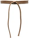 Furling By Giani Cinturafilosuedecammello In Brown