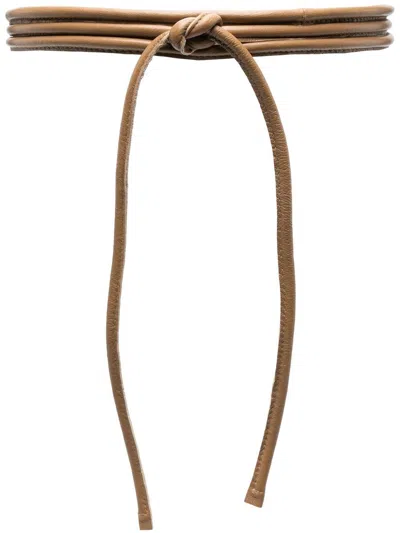 FURLING BY GIANI FURLING BY GIANI Filo Leather Belt