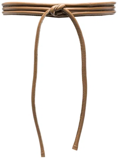 FURLING BY GIANI FURLING BY GIANI FILO LEATHER BELT