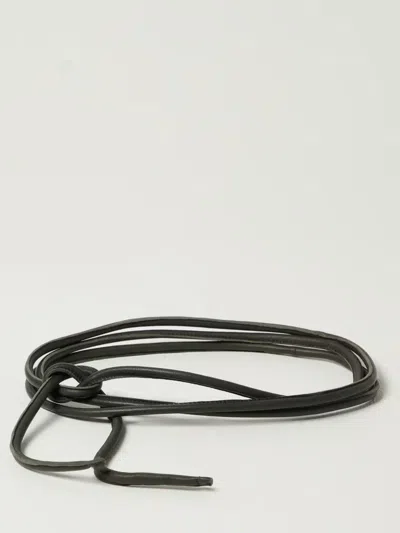 Furling By Giani "filo" Leather Belt In Green