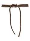 Furling By Giani Rolled Leather Belt