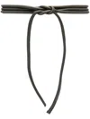 Furling By Giani Tie-fastening Leather Belt