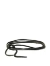 Furling By Giani Leather Belt In Black