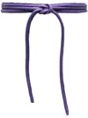 Furling By Giani Leather Belt In Purple