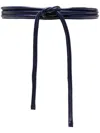 Furling By Giani Tie-fastening Leather Belt