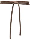 Furling By Giani Rolled Leather Belt