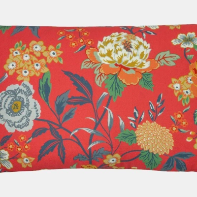 Furn Azalea Throw Pillow Cover (red) (40cm X 60cm)