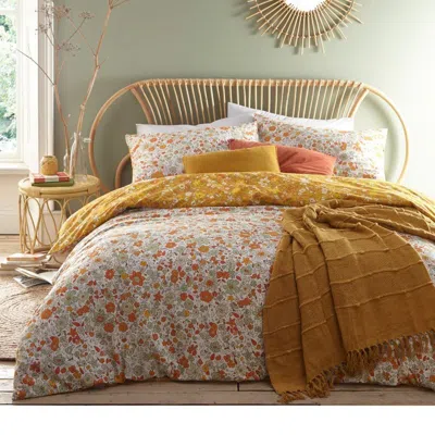 Furn Ditsy Floral Duvet Set In Yellow