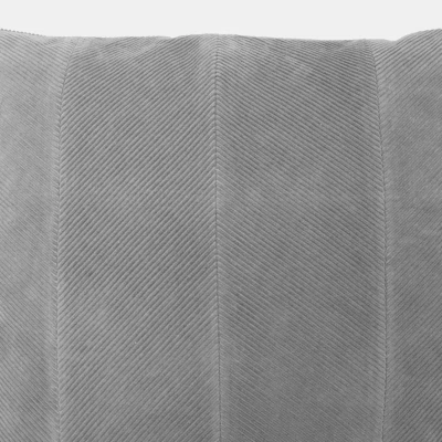Furn Jagger Geometric Design Curdory Cushion Cover (gray) (one Size) In Grey