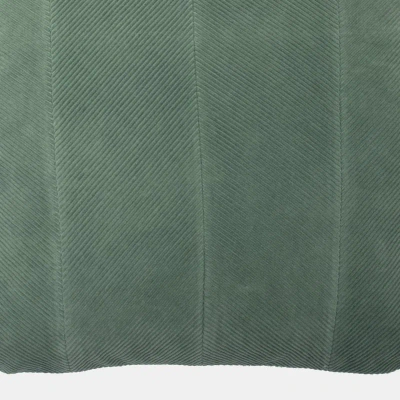 Furn Jagger Geometric Design Curdory Cushion Cover (sage) (one Size) In Grey