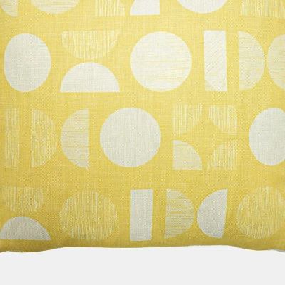 Furn Malmo Throw Pillow Cover (yellow) (43cm X 43cm)