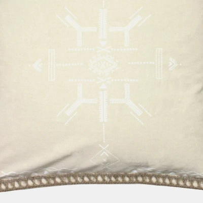 Furn Mini Inka Throw Pillow Cover (natural) (45cm X 45cm) In Brown