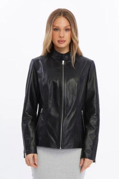 FURNIQ UK FURNIQ UK ELSPETH LEATHER JACKET