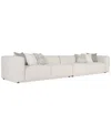 Furniture Bliss 168" 2-pc. Fabric Extra Large Sofa, Created For Macy's In Dove