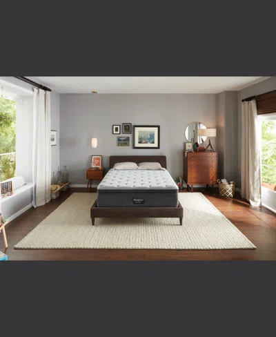 Furniture Closeout! Beautyrest Silver Brs900 15.25" Plush Pillowtop Mattress- Twin