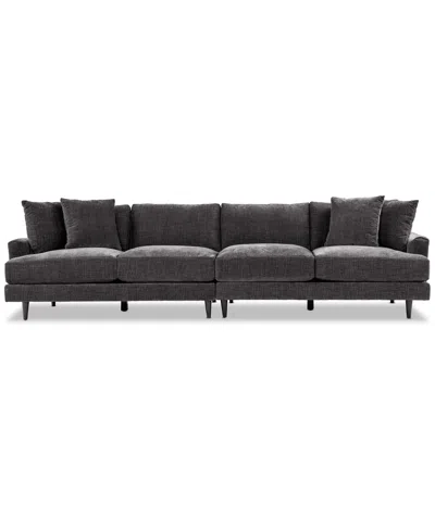 Furniture Closeout! Mariyah Fabric 2-pc. Sofa, Created For Macy's In Storm