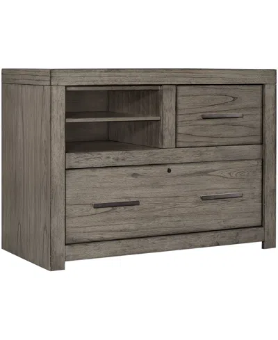 Furniture Modern Loft Combo File In Graystone