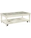 Furniture Radius Cocktail Table In Alabaster