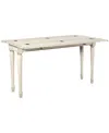 Furniture Radius Flip Top Sofa Table In Alabaster