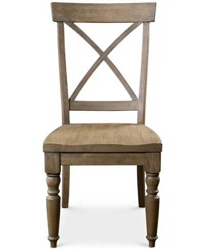 Furniture Sonora X-back Side Chair In Snowy Desert