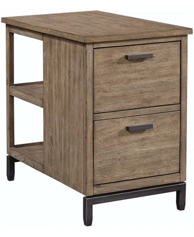 Furniture Trellis Liv360 Chairside Table In Desert Brown