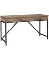 Furniture Trellis Sofa Table In Desert Brown
