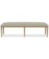 Furniture Davie Dining Bench In Pale Oak