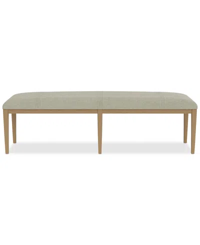 Furniture Davie Dining Bench In Pale Oak