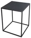 Furniture Declan Square Side Table In Antique-like Charcoal