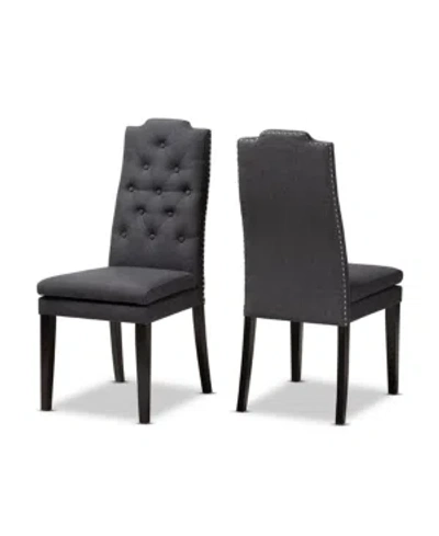 FURNITURE DYLIN DINING CHAIRS, SET OF 2